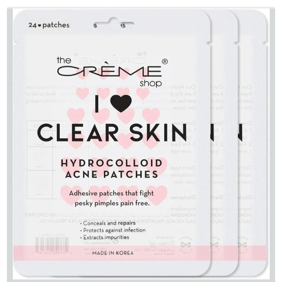 The Creme Shop I 🩷 Clear Skin Hydrocolloid Blemish Patches 72 Patches! - Picture 2 of 8